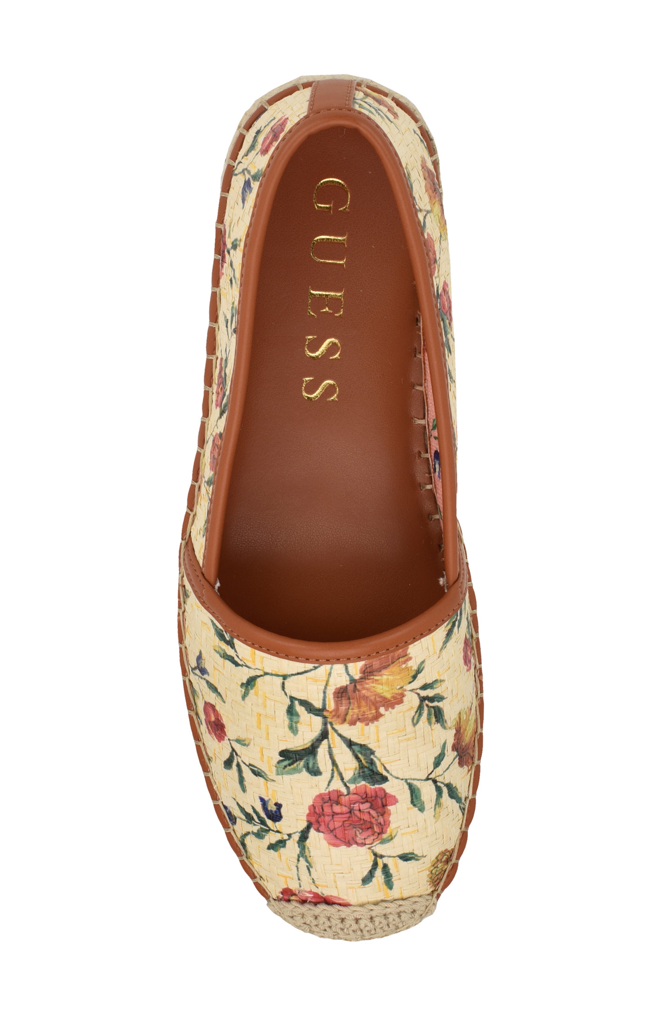 Joelya Platform Espadrille, Alternate, color, BEIGE
