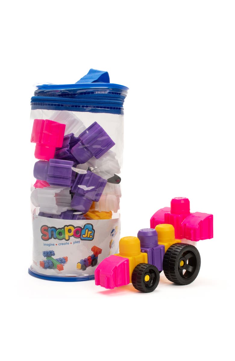 Snapo Jr. Princess Creator 40 Piece Kit Building Blocks, Alternate, color, Multicolored