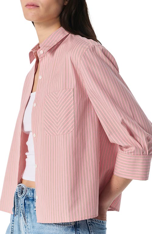 Rag & Bone Lucia Stripe Poplin Button-up Shirt