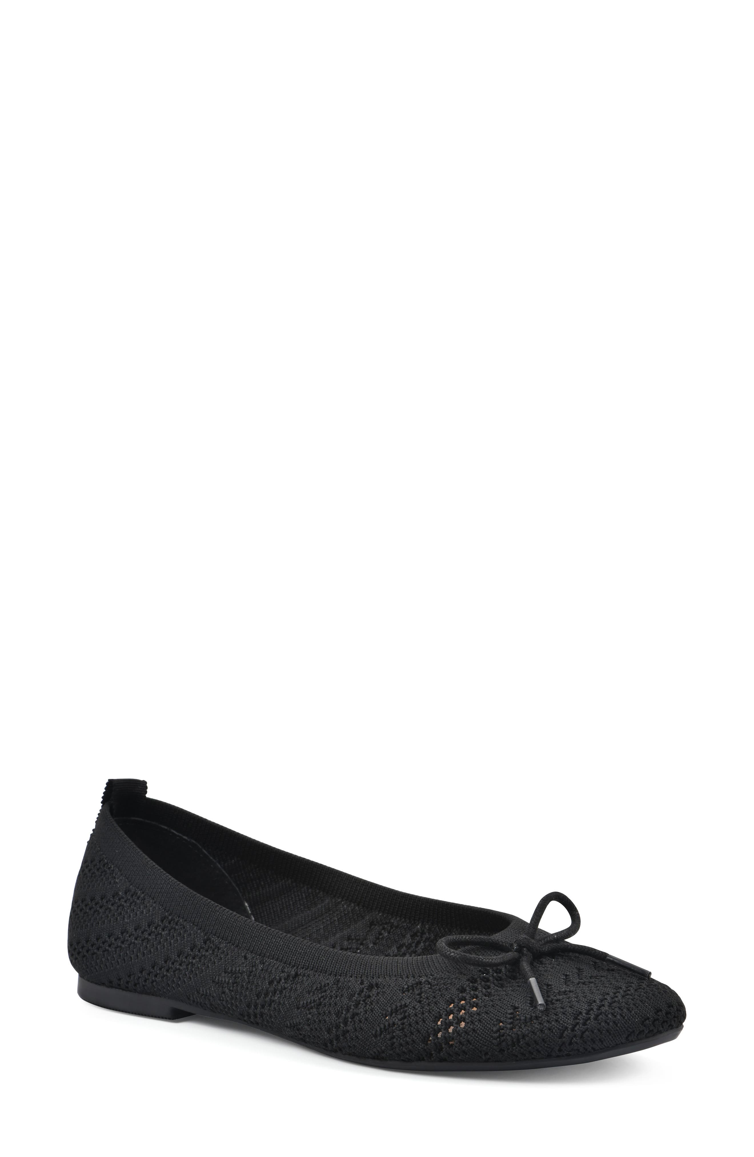 White Mountain Footwear Sashay Knit Ballet Flat, Main, color, 