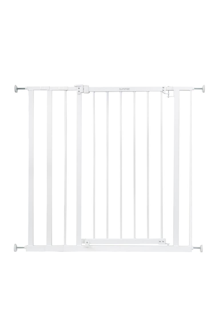 Summer Everywhere Extra Tall Walk-Thru Safety Gate, Main, color, White