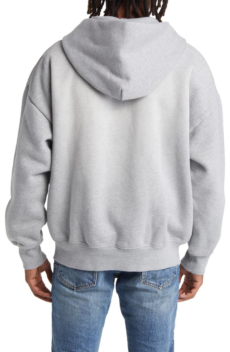 PURPLE BRAND Oversize Heavyweight Fleece Zip Hoodie, Alternate, color, 