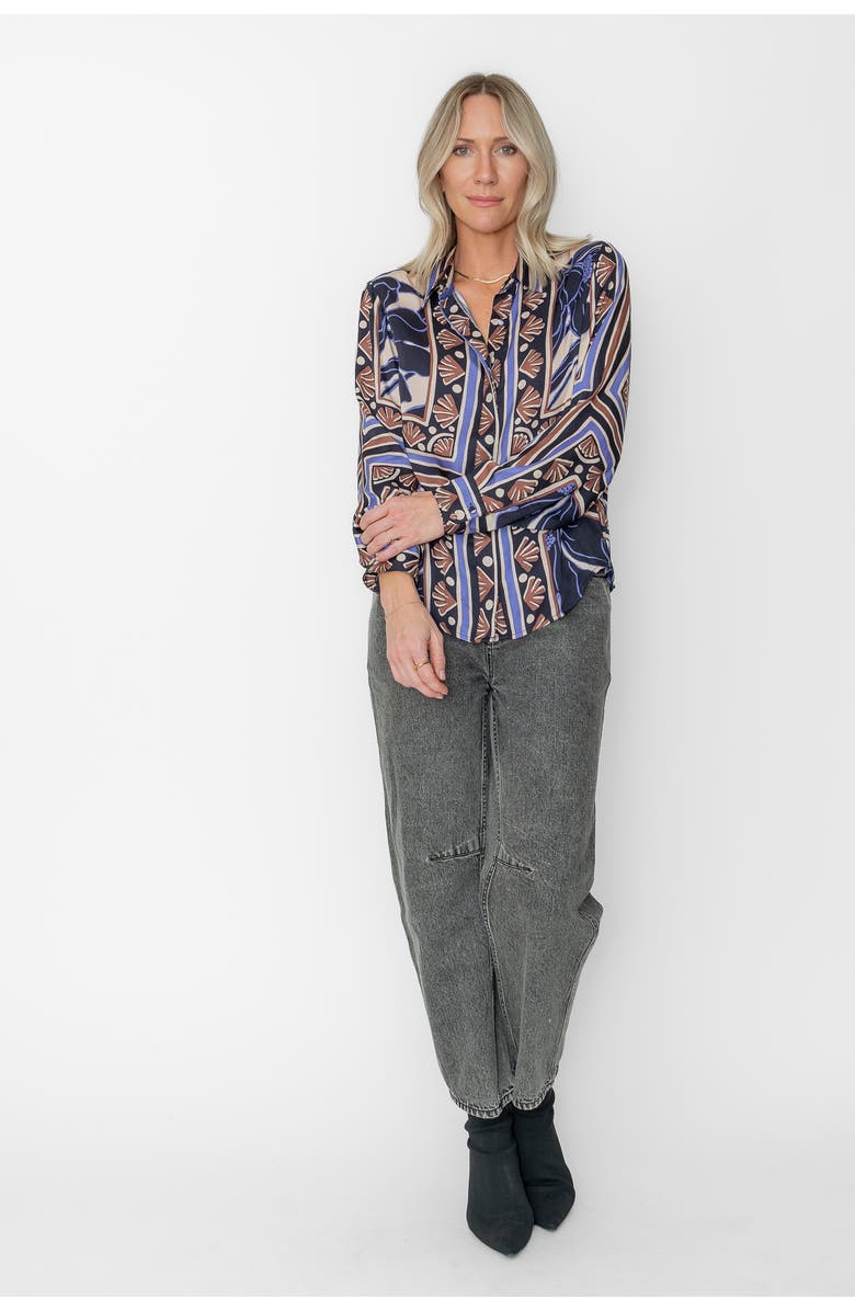 West Of Nadia Shirt, Alternate, color, Multi