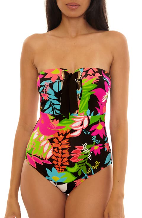 Bandeau One-Piece Swimsuit