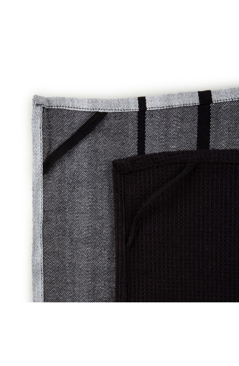 BergHOFF Gen 2-Piece Tea Towel Set, Alternate, color, Black