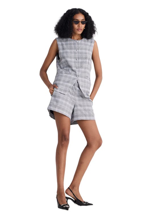 Reistor Cotton Tweed Shorts in Steel Breeze  product