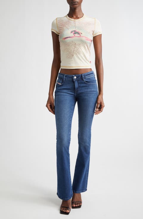 T-Uncuties Rhinestone Embellished Graphic T-Shirt