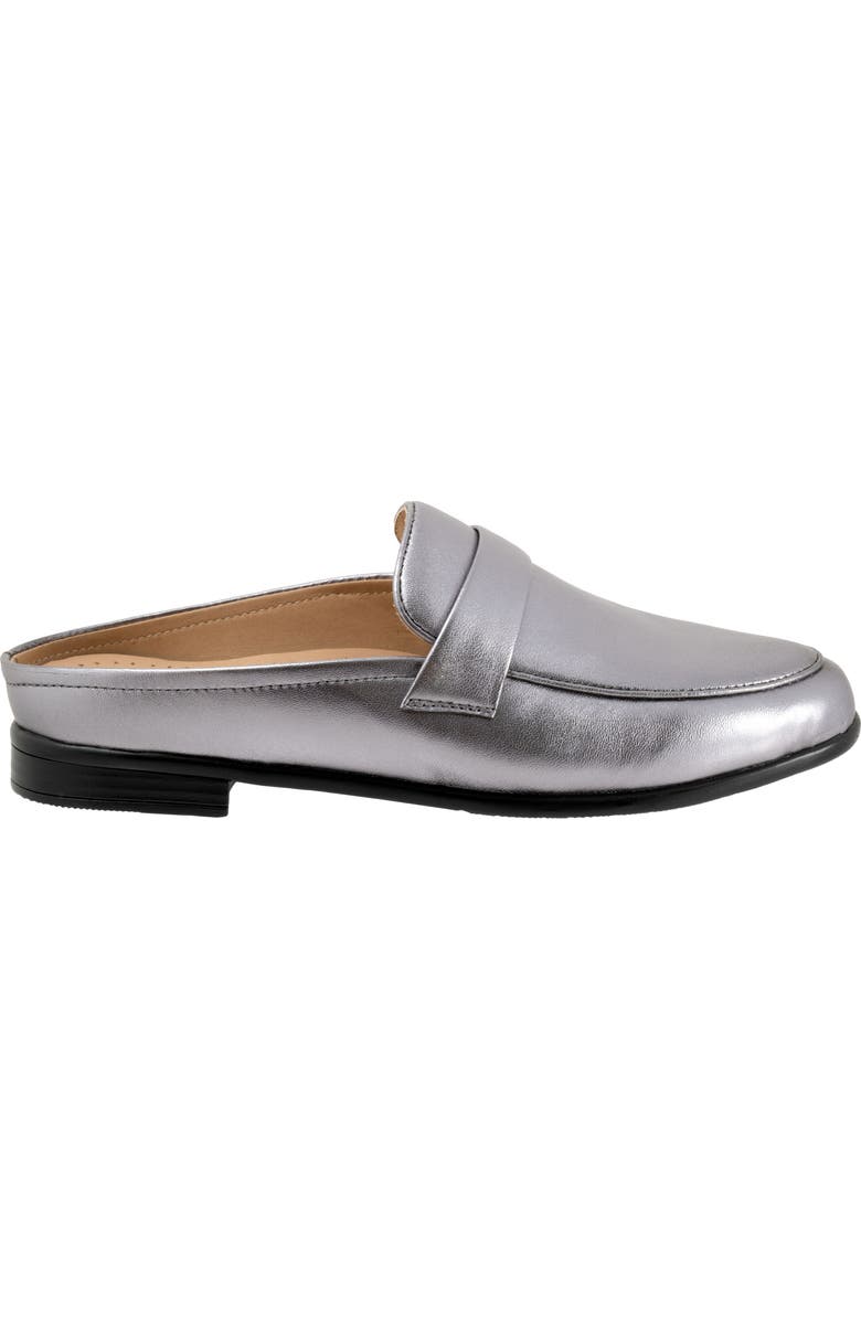 Trotters Lola Loafer Mule, Alternate, color, Pewter