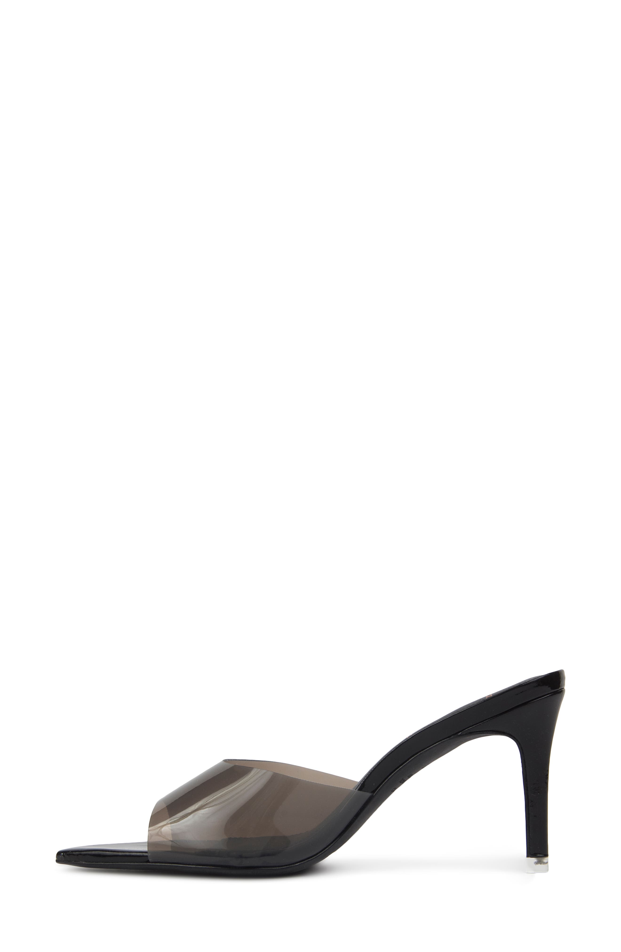 BLACK SUEDE STUDIO Belle Open Toe Pump, Alternate, color, 