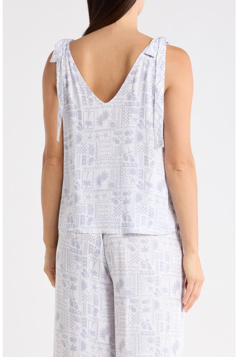 Tie Strap Tank, Alternate, color, SUNNY PRINT