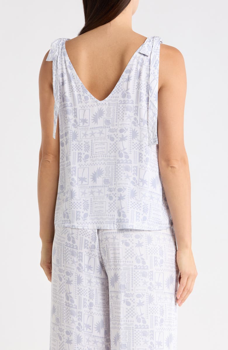Splendid Tie Strap Tank, Alternate, color, Sunny Print