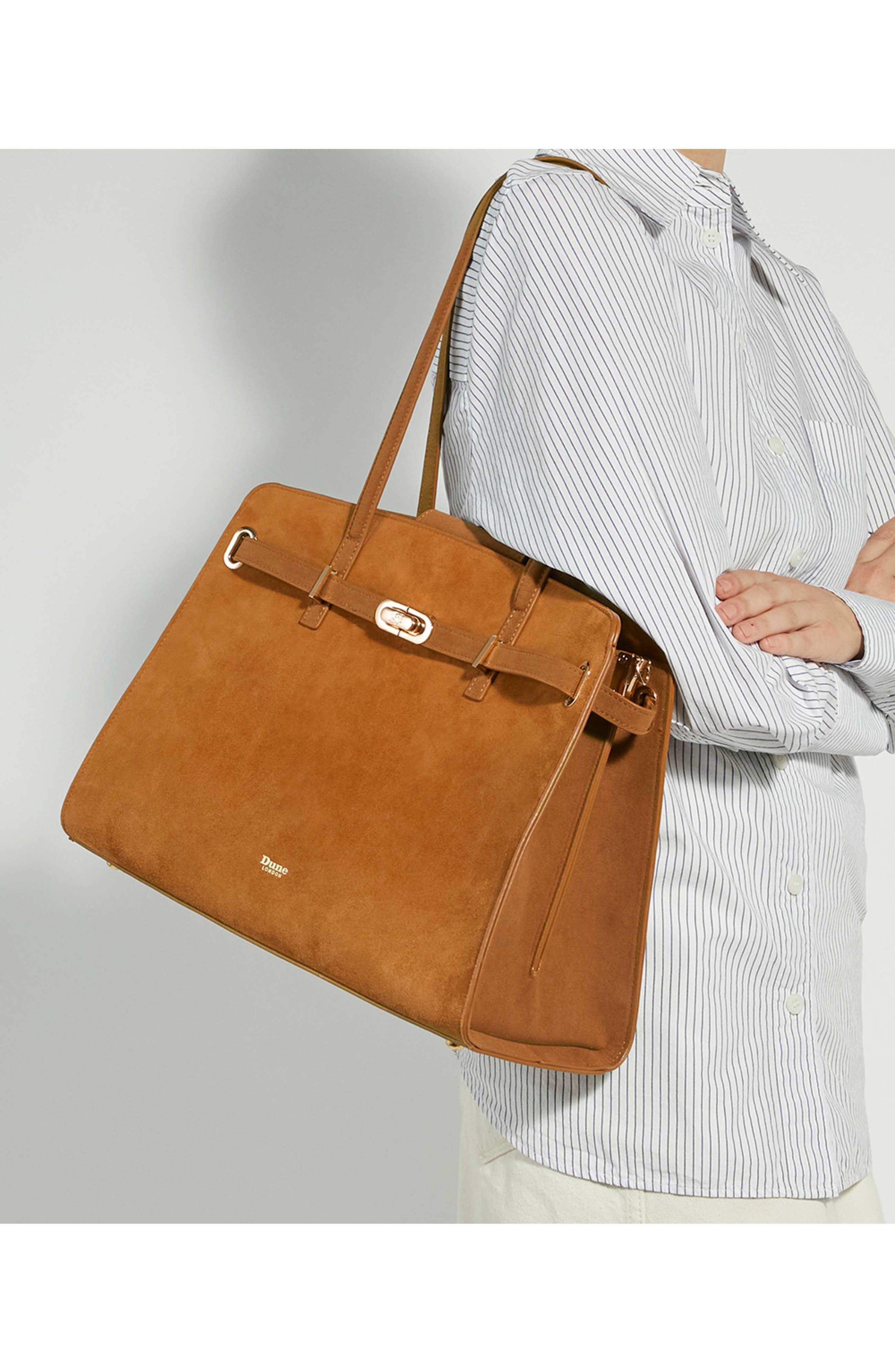 Dune London Define Tote, Alternate, color, Tan