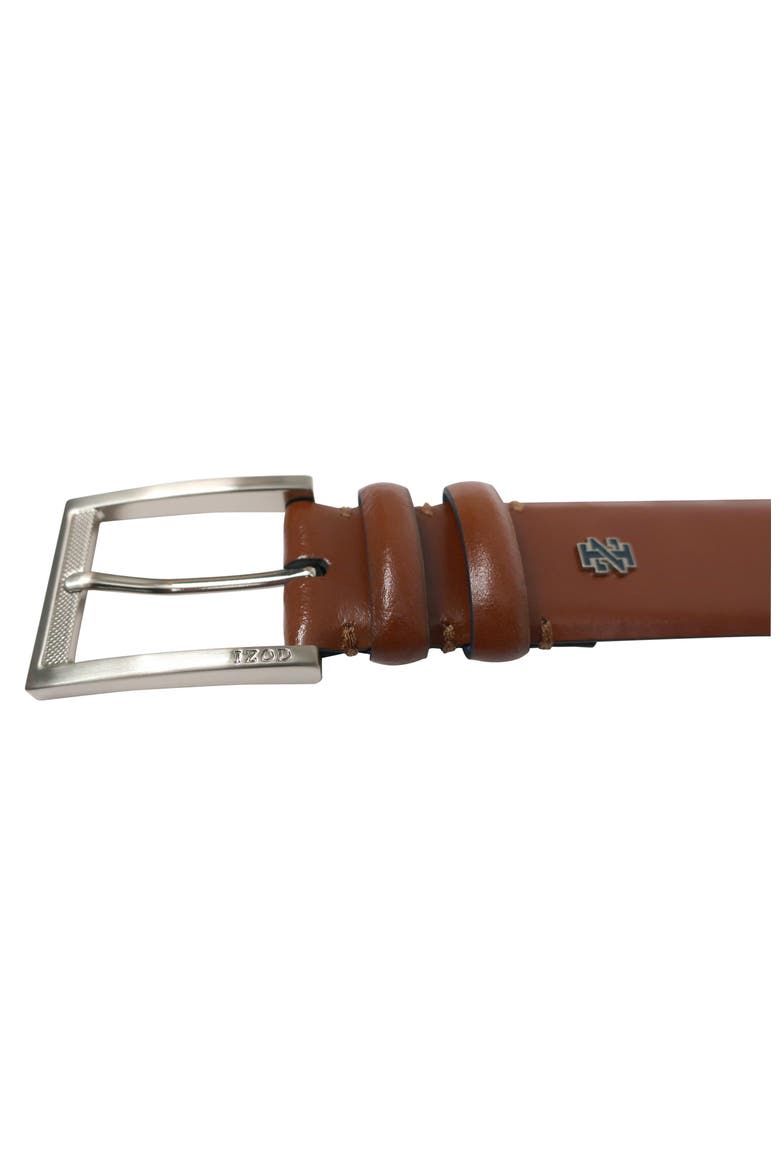 Mens Leather Dress Belt, Alternate, color, Cognac