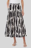 RM Rebecca Minkoff Cotton Print Midi Skirt