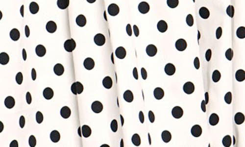 Know One Cares Bubble Hem Spaghetti Strap Minidress In White/black