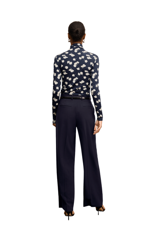 M.m.lafleur Axam Turtleneck In Blue