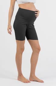 Angel Maternity Rib Maternity Bike Shorts