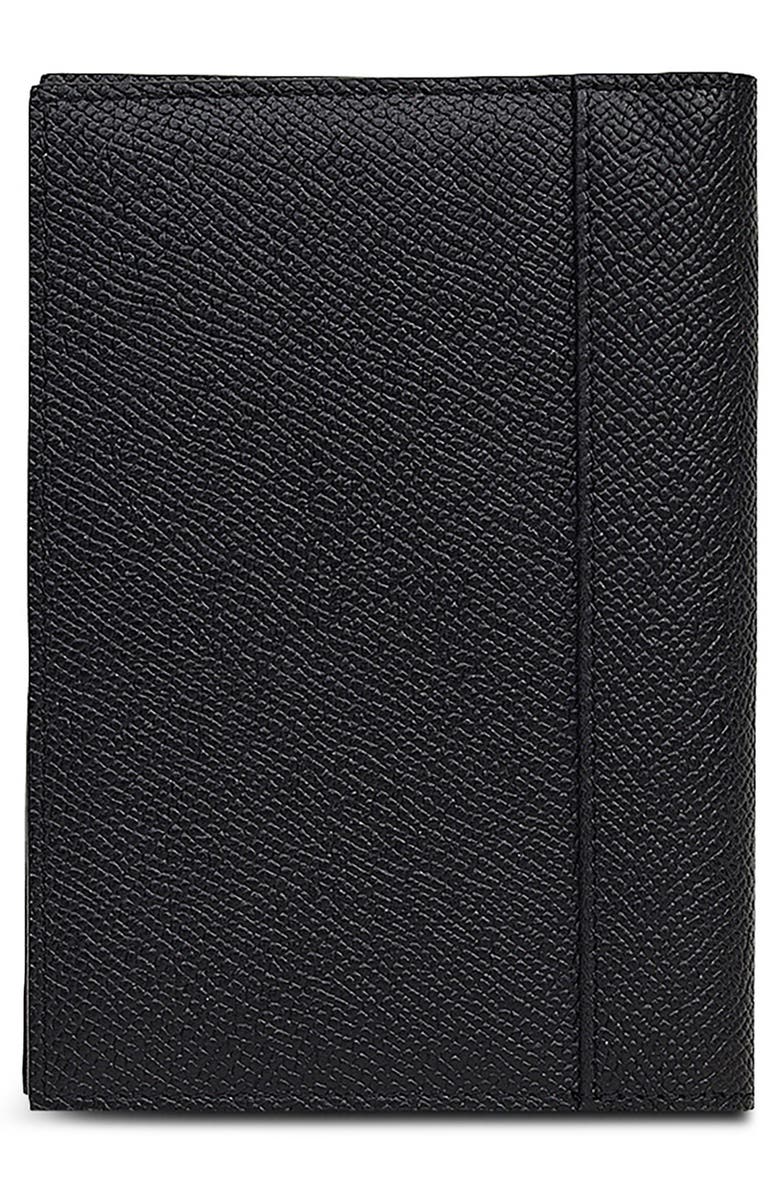 Radley Halcomb Place Leather Passport Cover, Alternate, color, Black