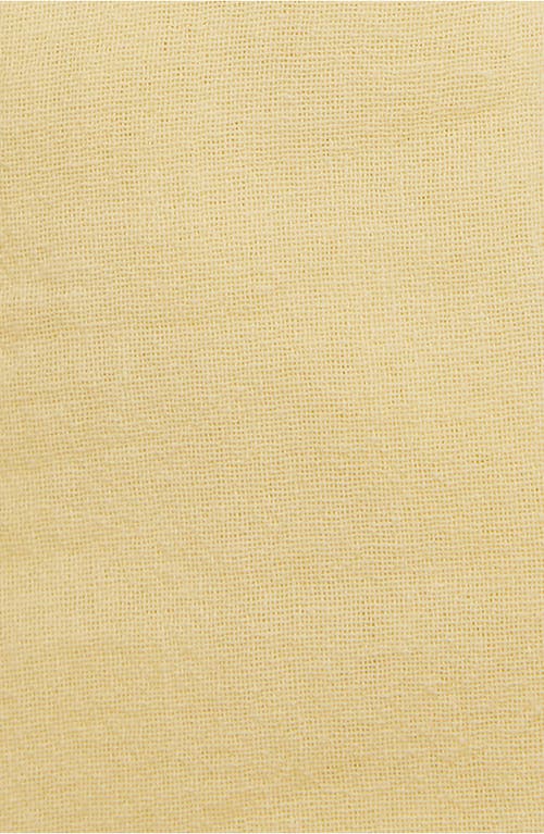 Free People Vivi Lace Trim Minidress In Mellow Yellow