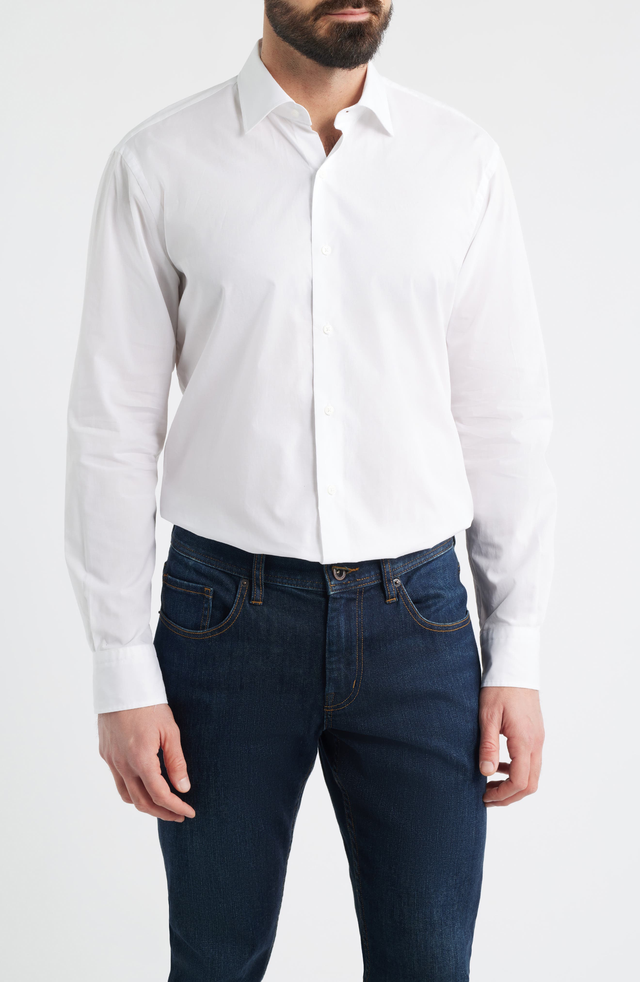 Brighton Perfect Poplin Button-Up Shirt - image 3