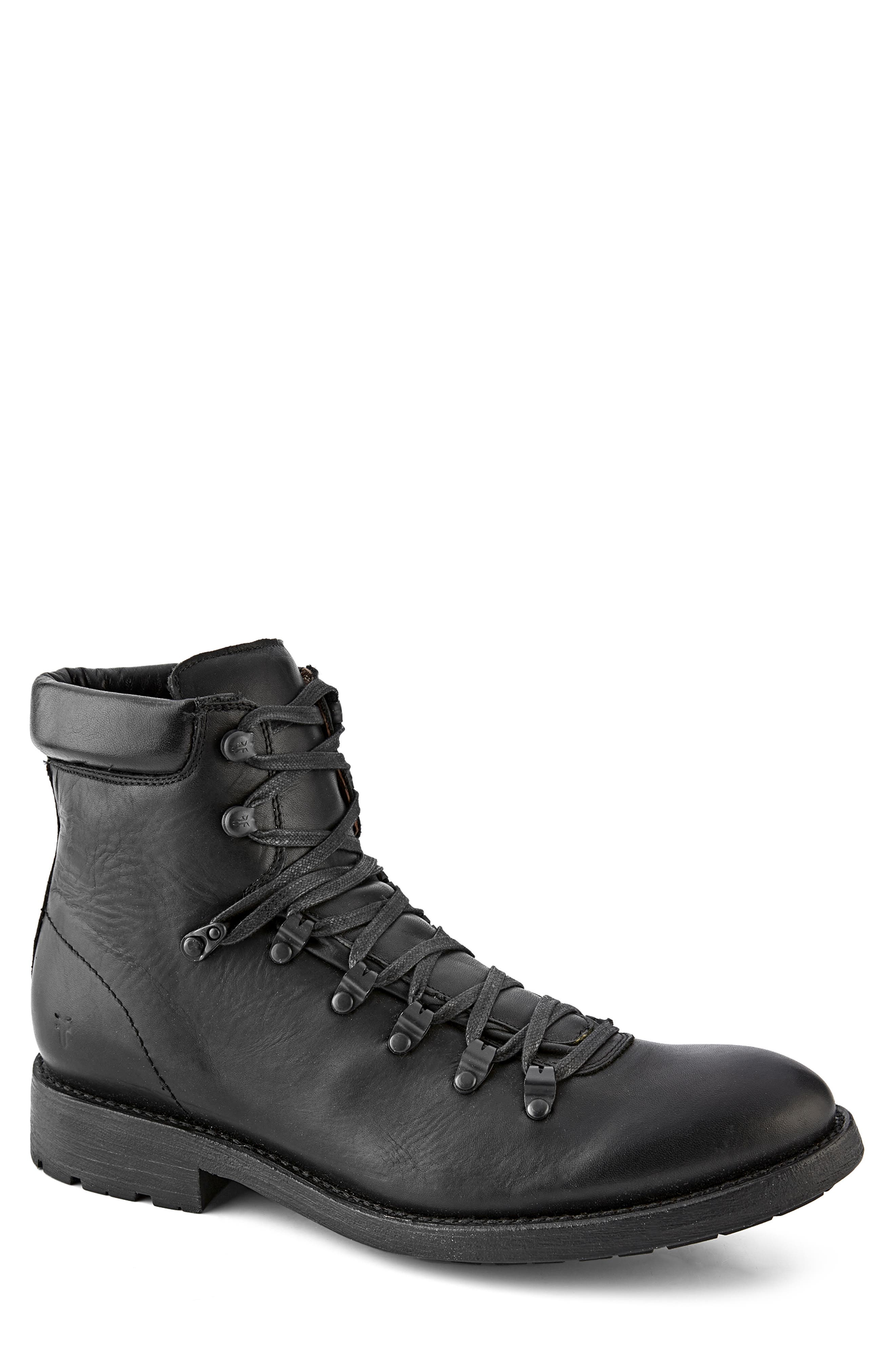 Bowery Waterproof Hiking Shoe, Main, color, BLACK
