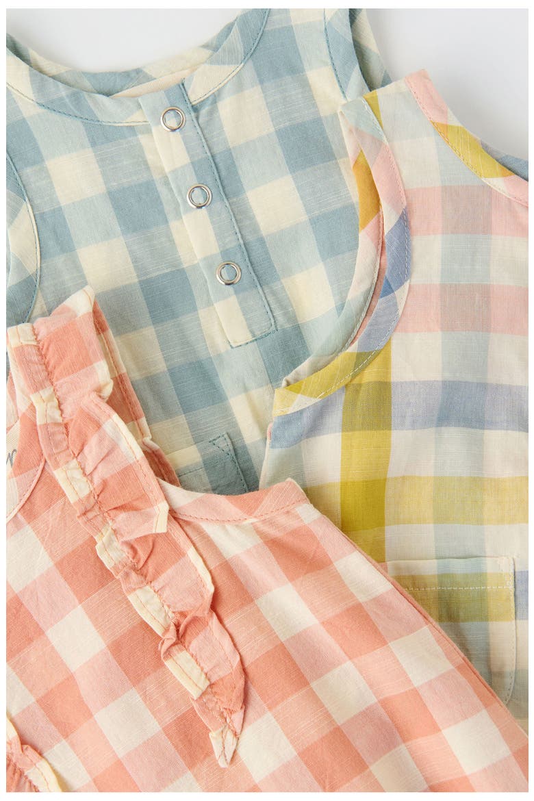 Checkmate Flutter Bodysuit, Alternate, color, MELON