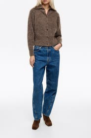 Bimba y Lola Mid-Rise Barrel Jeans