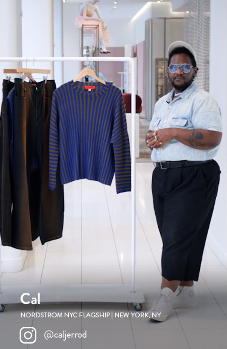 Keyboard Ribbed Wool Sweater, sales video thumbnail