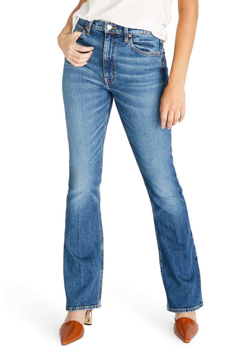 Sasha High Waist Flare Jean, Main, color, CASCADE FALLS