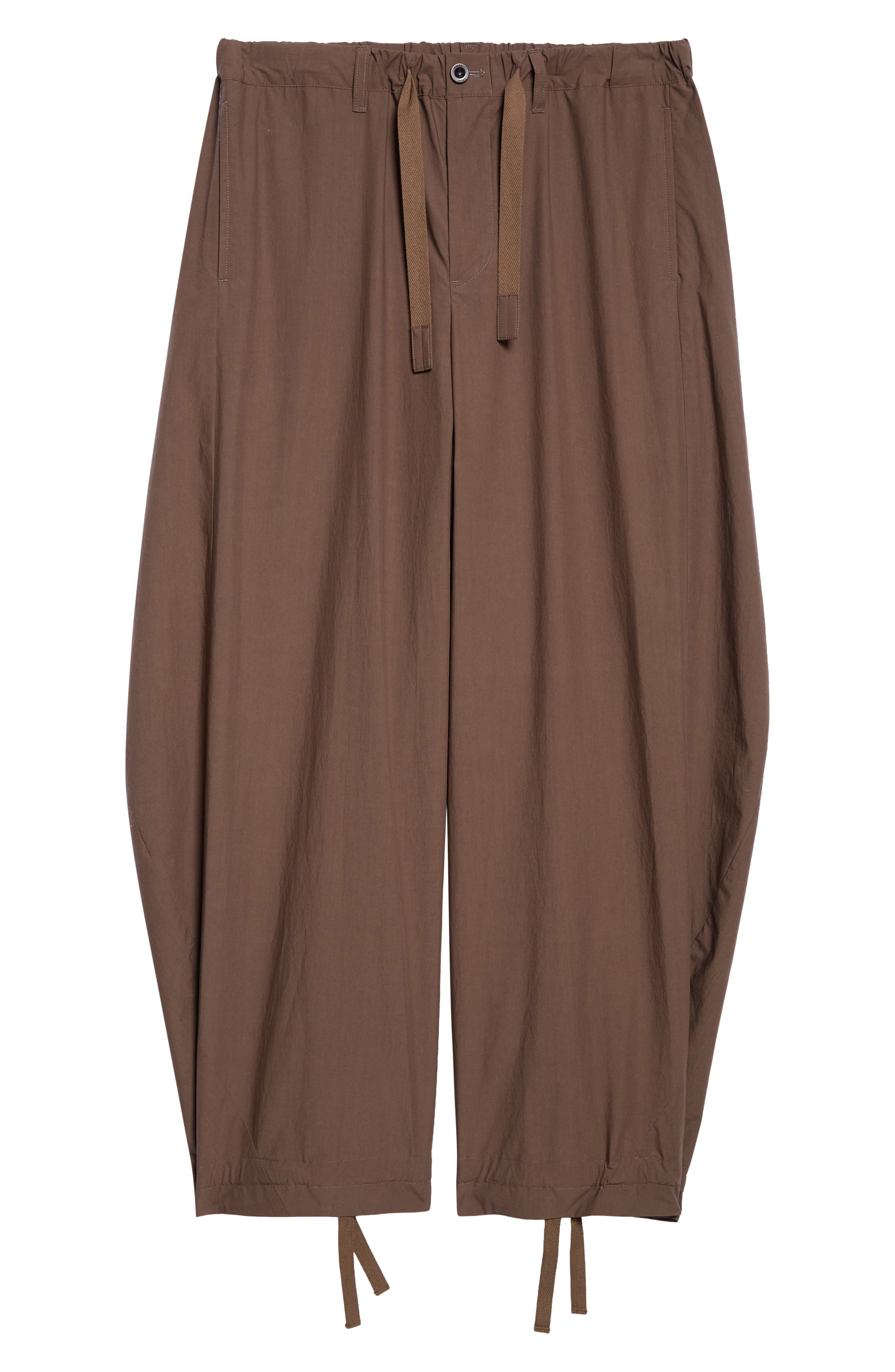Cotton Typewriter Barrel Leg Pants (Men) | Nordstrom