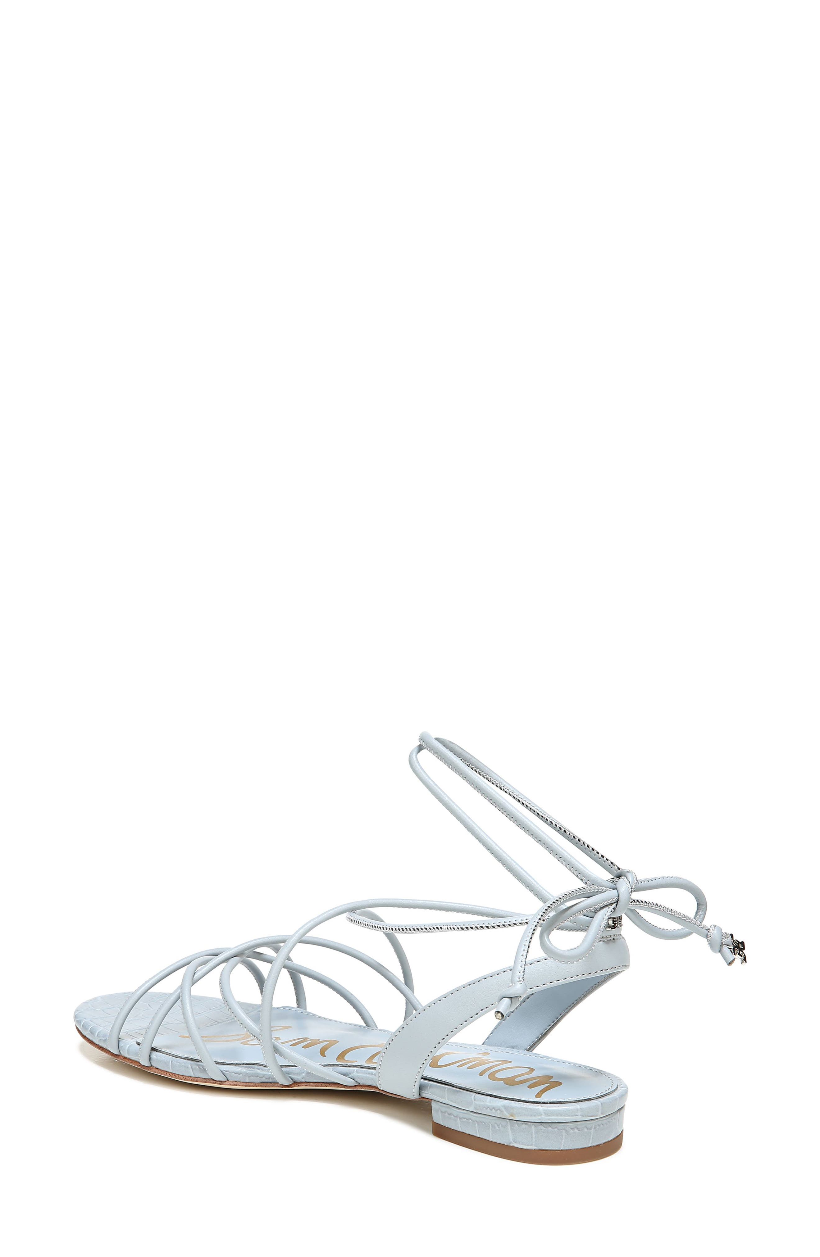 Tihana Sandal, Alternate, color, CLOUD BLUE LEATHER