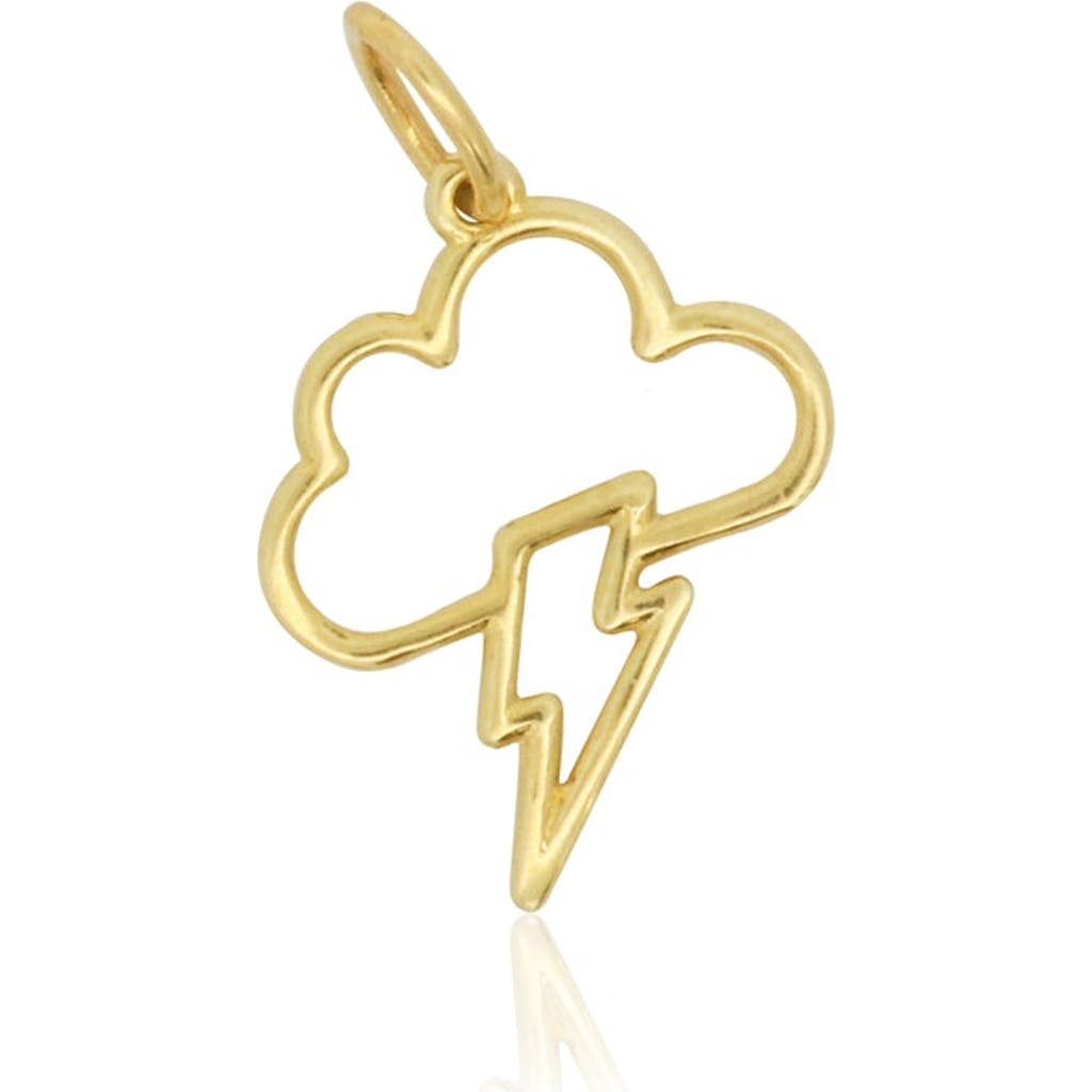 The Lovery Fine Jewelry Mini Gold Storm Charm