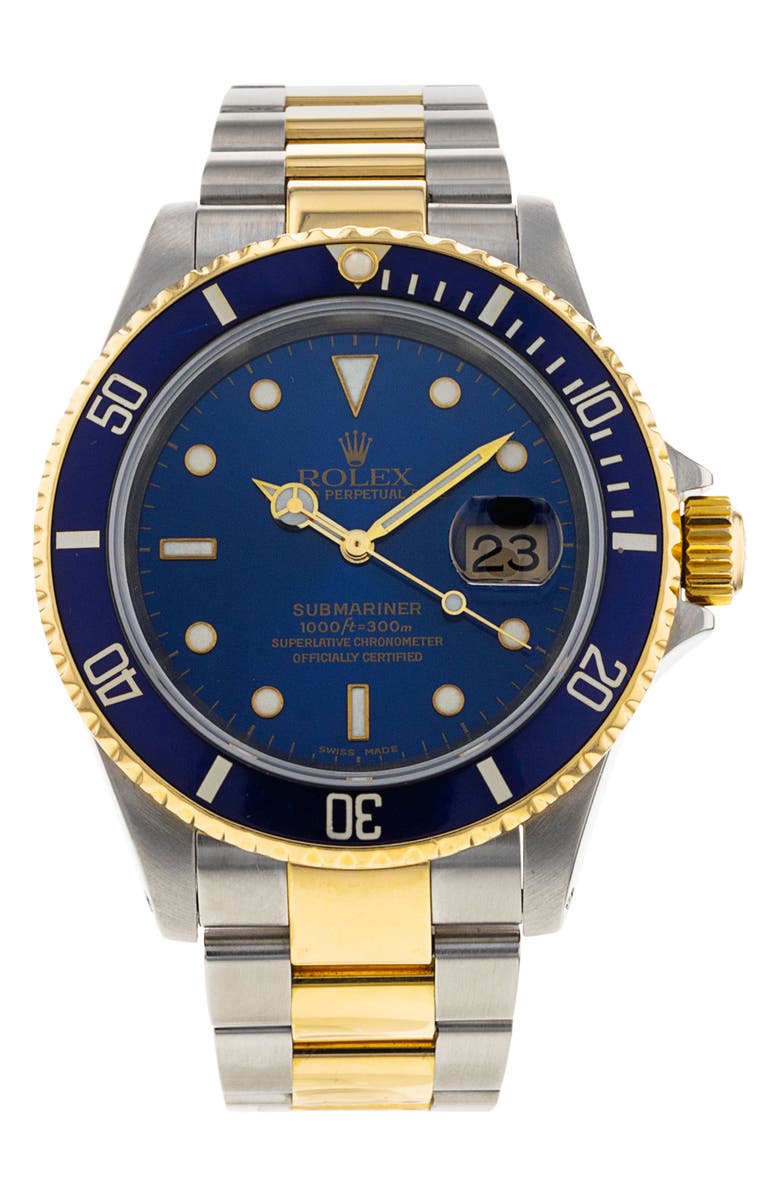 Watchfinder & Co. Rolex Preowned 2001 Submariner Bracelet Watch, 40mm, Main, color, 