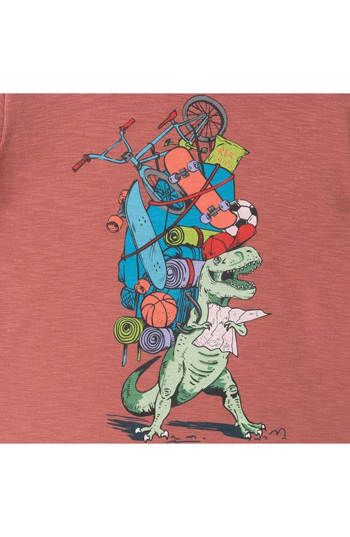 Andy & Evan Kids' Twofer Graphic T-shirt In Pink