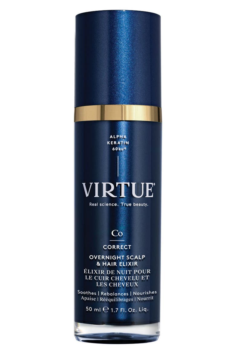 Overnight Scalp & Hair Elixir, Main, color, NO COLOR