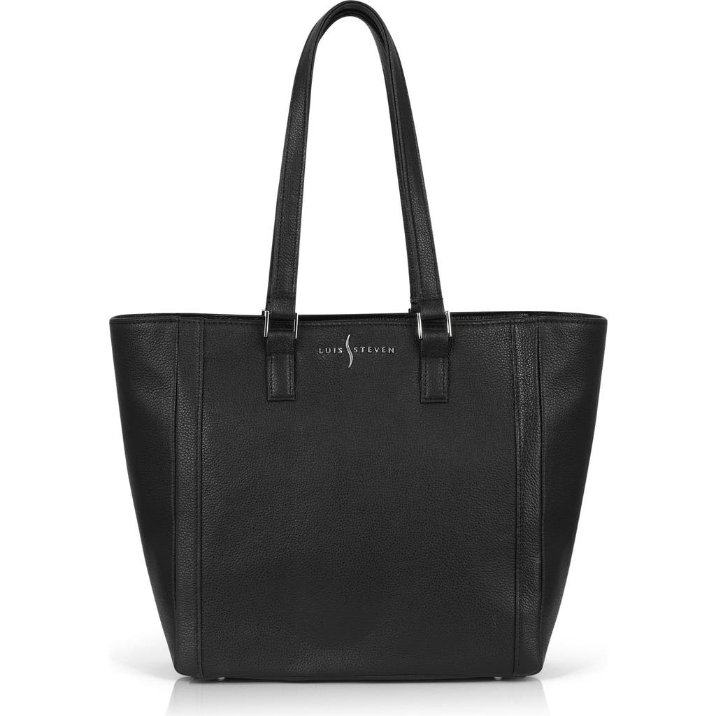 Luis Steven Classic All Purpose Tote In Black