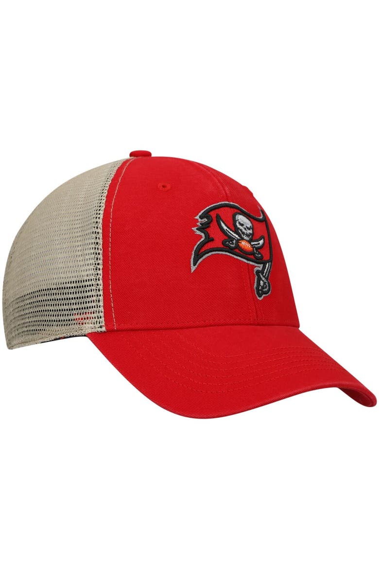 Men's '47 Red Tampa Bay Buccaneers Flagship MVP Snapback Hat, Alternate, color, Red