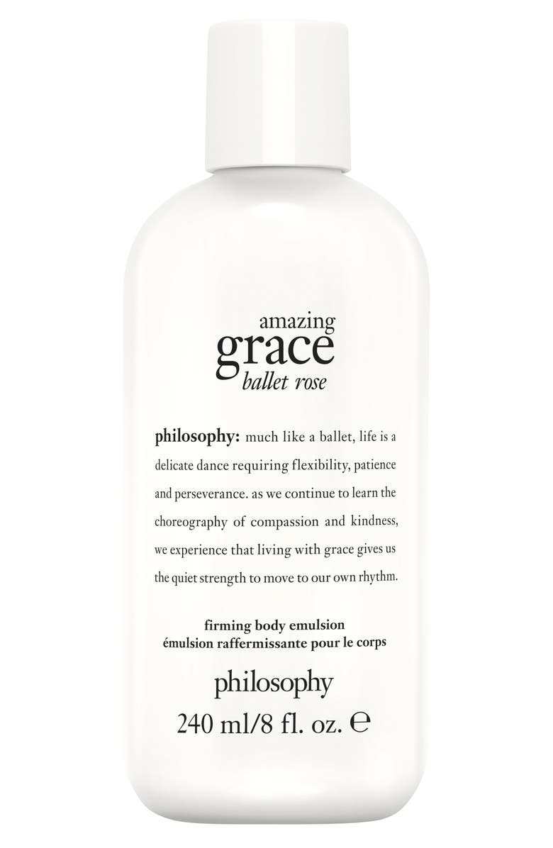philosophy ballet rose firming body emulsion, Main, color, 
