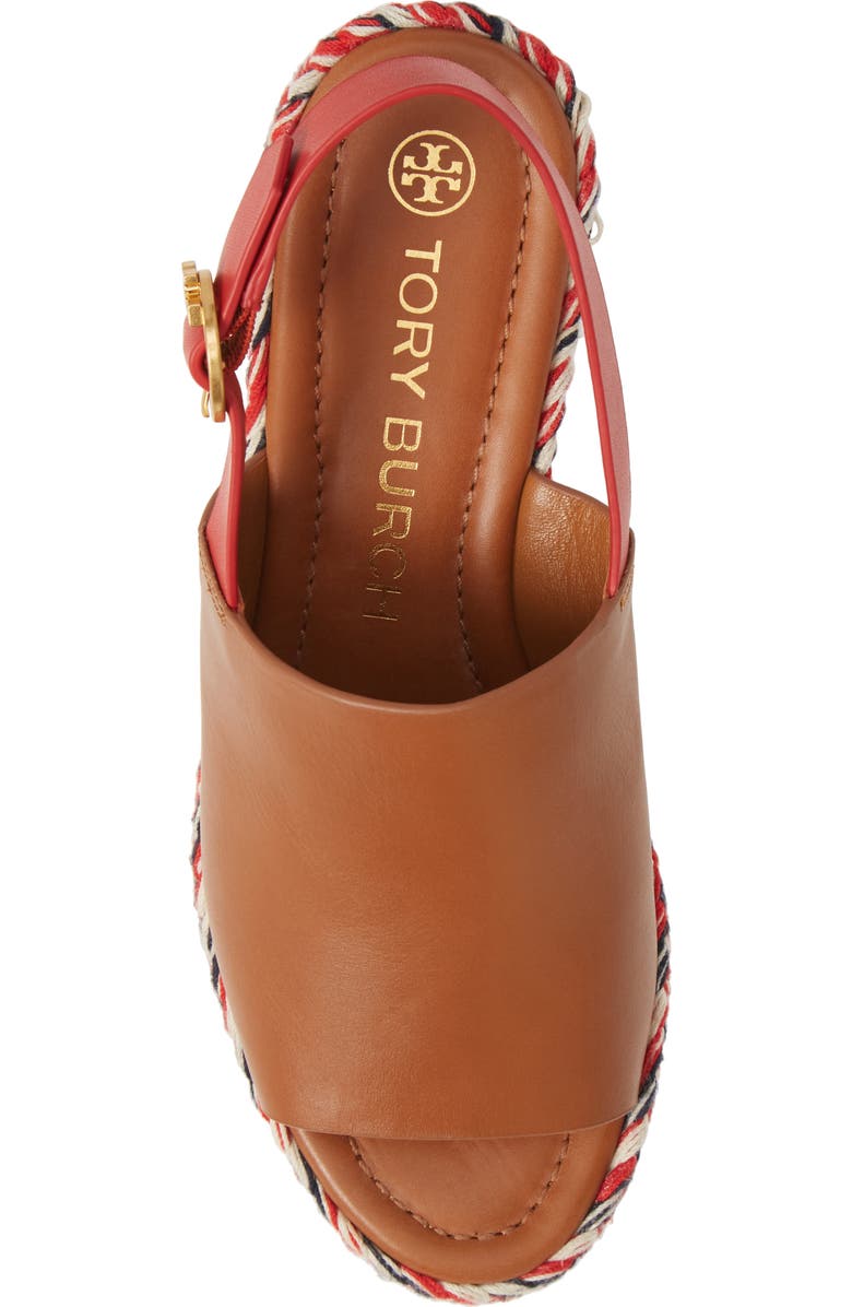 Tory Burch Miranda Espadrille Platform Wedge Sandal, Alternate, color,