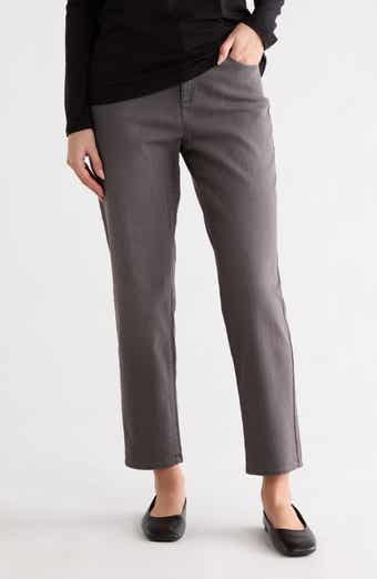 Eileen Fisher High Waist Slim Ankle Jeans