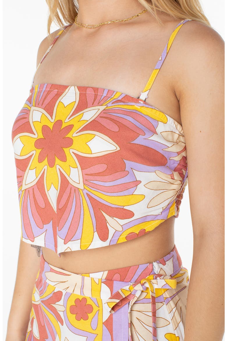 Wild At Heart Sleeveless Crop Top, Alternate, color, LILAC BREEZE