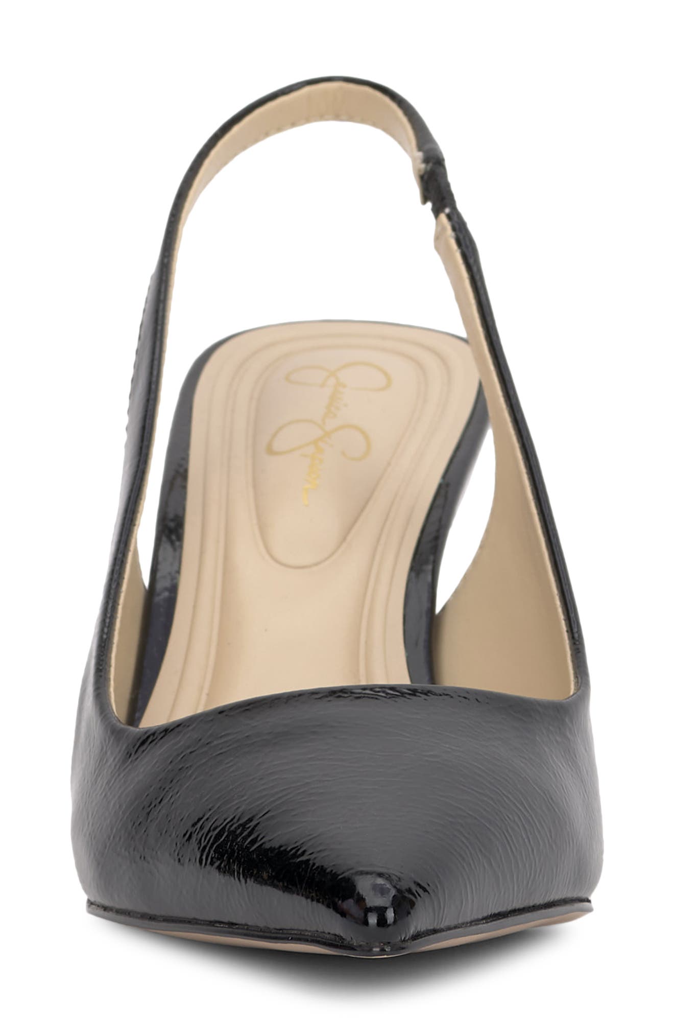Jessica Simpson Souli Slingback Pointed Toe Pump, Alternate, color, Black 08
