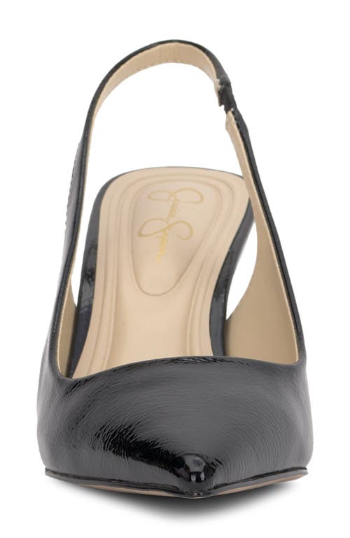 Jessica Simpson Souli Slingback Pointed Toe Pump In Black