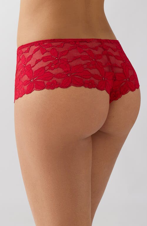 B.tempt'd By Wacoal Feeling Famous Tanga In Red