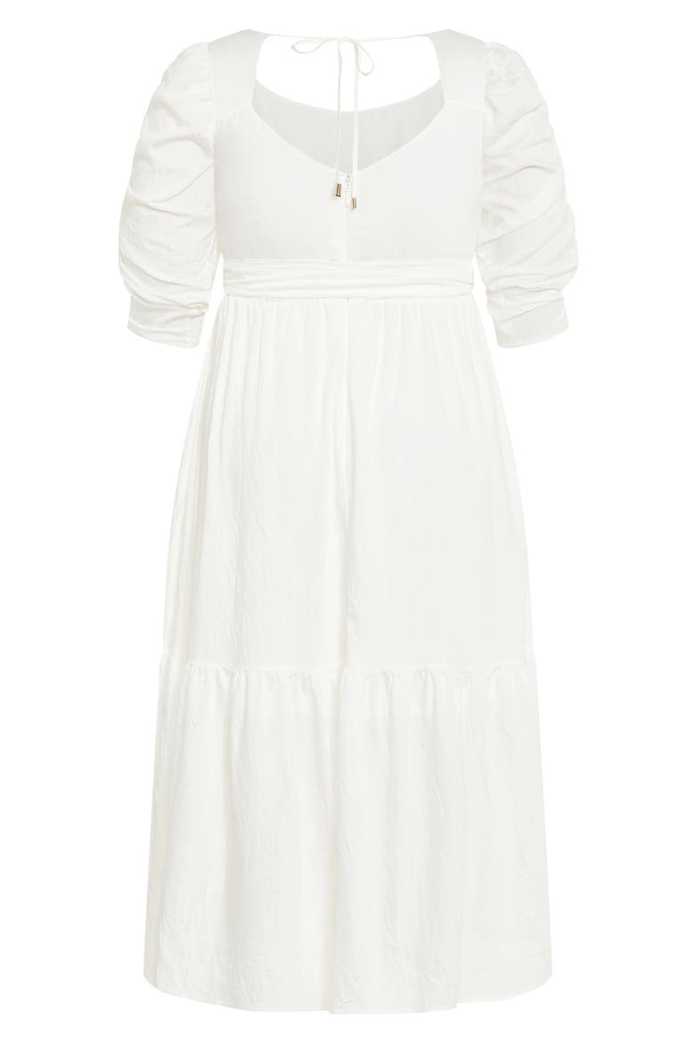 Poppie Tie Waist Maxi Dress, Alternate, color, IVORY