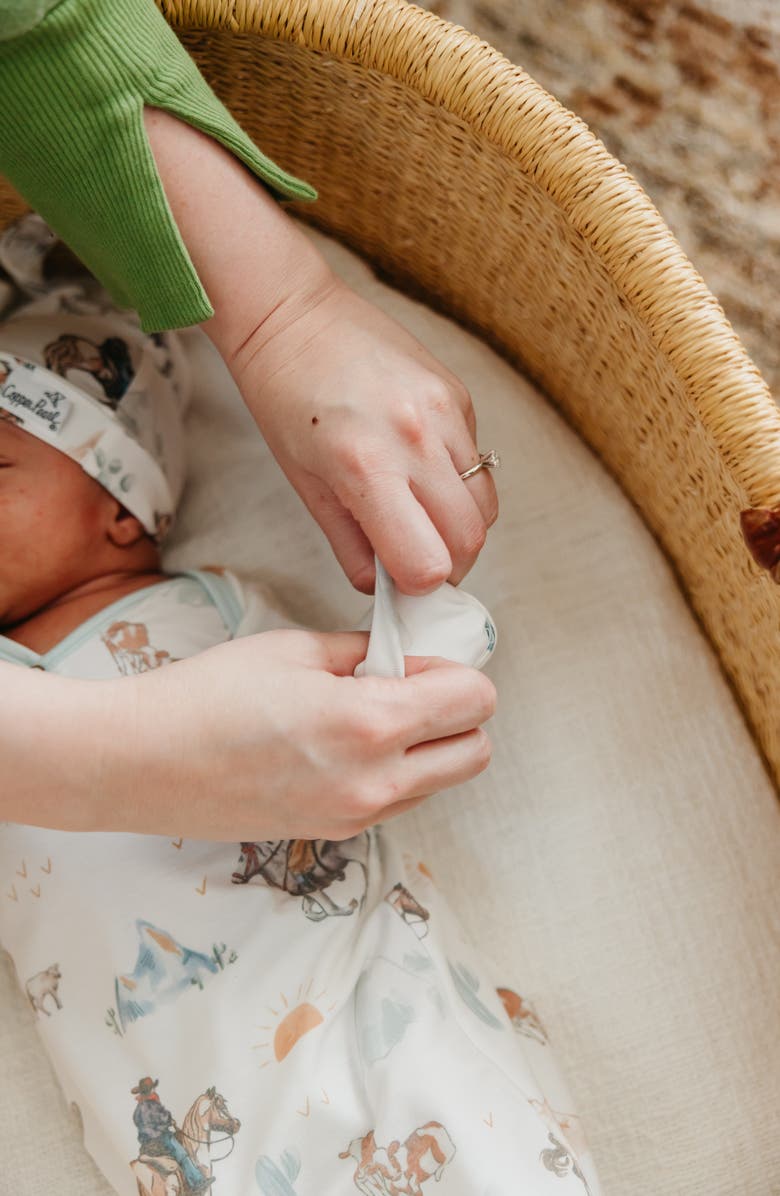 Copper Pearl Boone Knotted Gown, Alternate, color, Boone