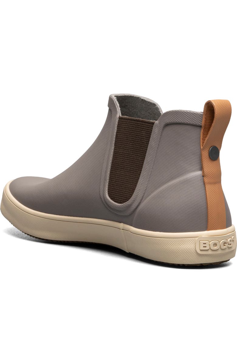 Bogs Kicker Waterproof Chelsea Rain Boot, Alternate, color, Taupe