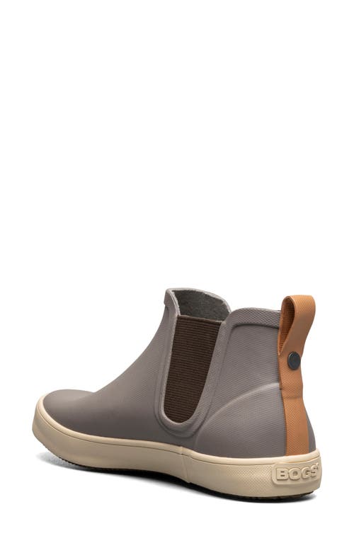 Bogs Kicker Waterproof Chelsea Rain Boot In Taupe