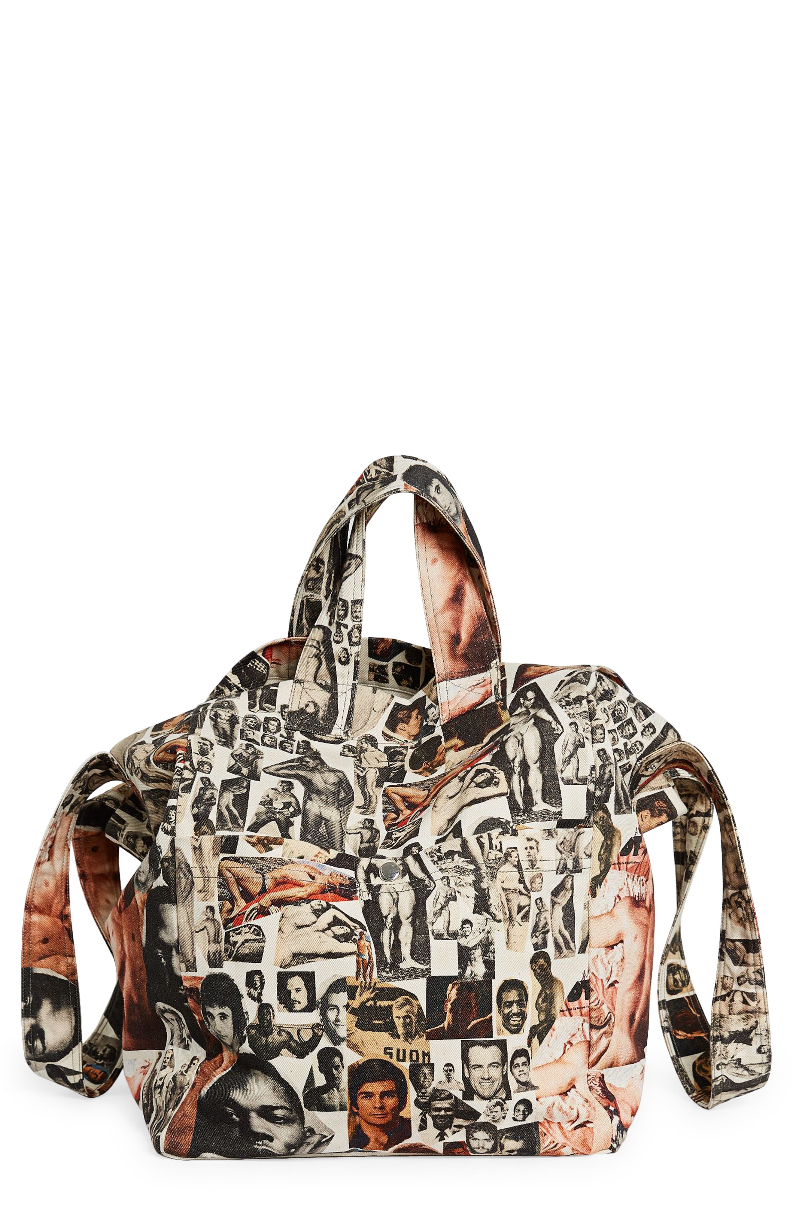 HFD x Tom of Finland Twill Tote, Main, color, 