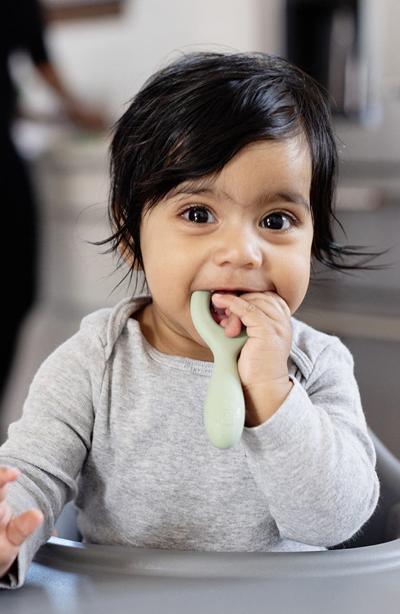 ezpz Prefeeding 
First Foods Ultimate Baby Shower Bundle, Alternate, color, Sage